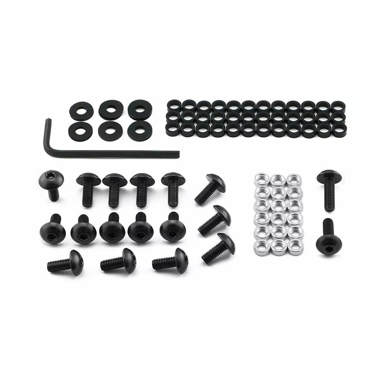 Kit viti carena Ktm Adventure 1190 ABS (2013-2016) ergal Nero Pro Bolt