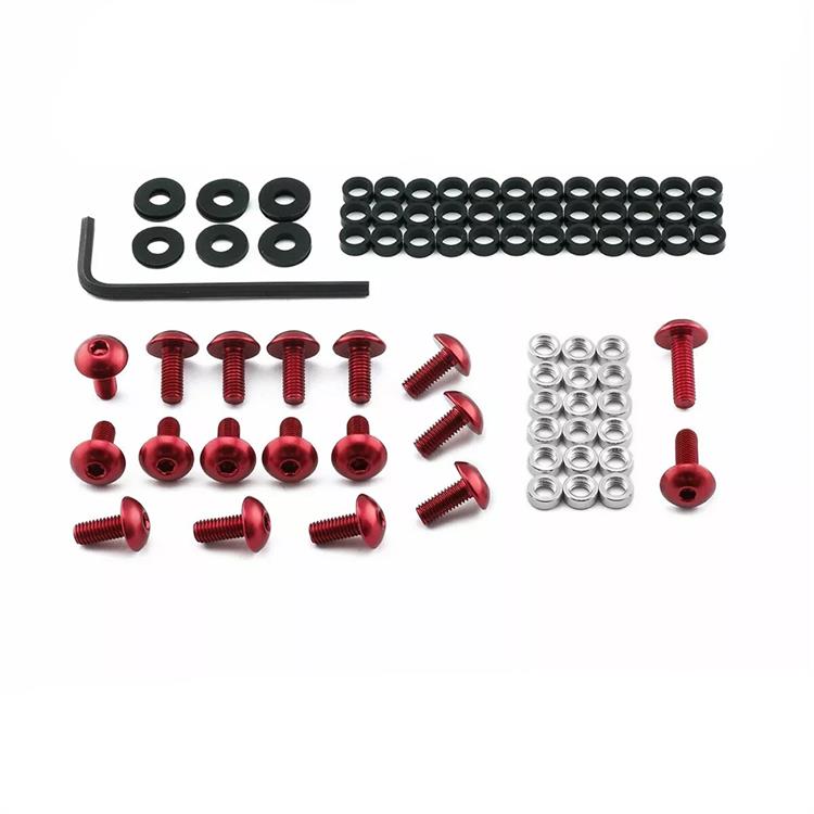 Kit viti carena Ktm Adventure 1190 R ABS (2013-2016) ergal Rosso Pro Bolt