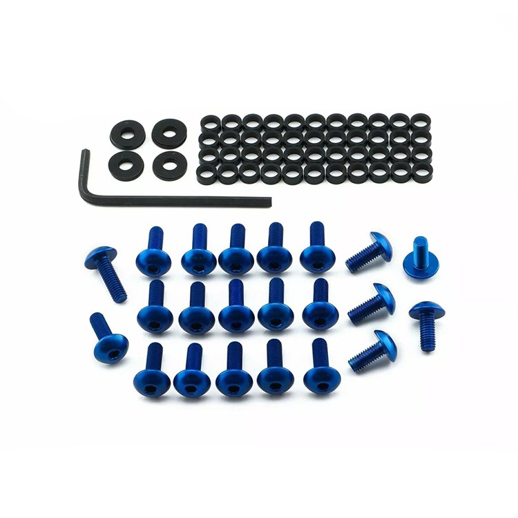 Kit viti carena Ktm Super Duke 1290 R ABS (2017-2020) ergal Blu Pro Bolt
