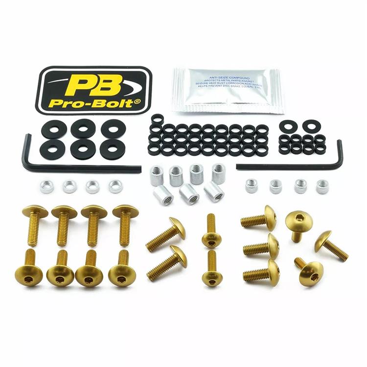 Kit viti carena Suzuki GSX 1300 R Hayabusa (2012) ergal Oro Pro Bolt