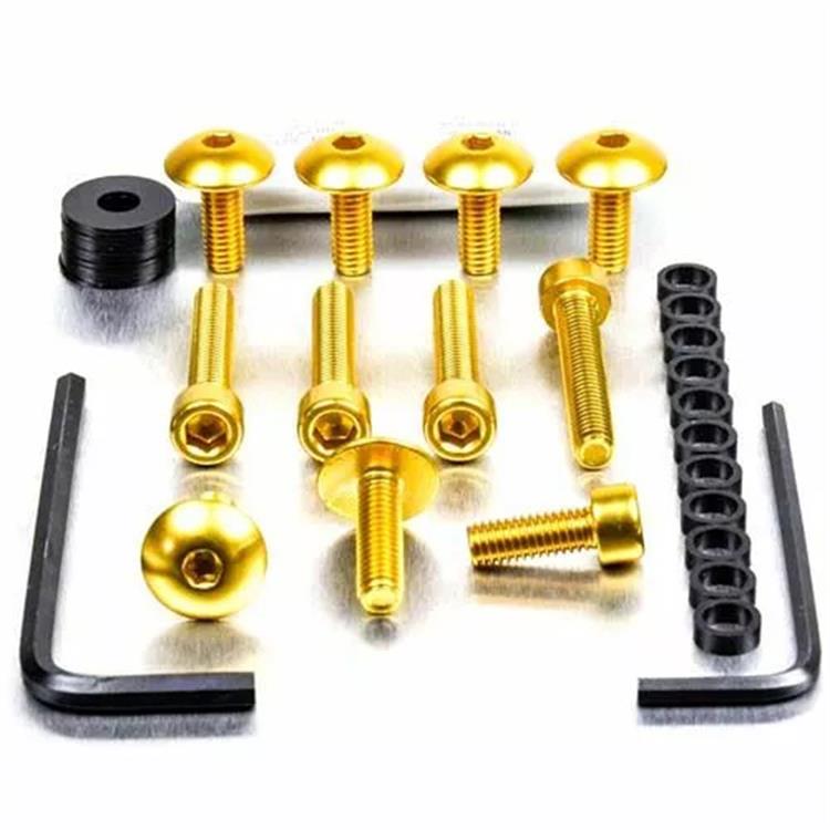 Kit viti carena Suzuki GSX 1400 (01-07) Ergal Oro Pro Bolt