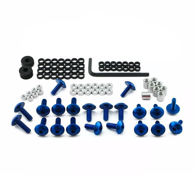 Kit viti carena Suzuki Gsx R 1000 (2012-2016) ergal Blu Pro Bolt