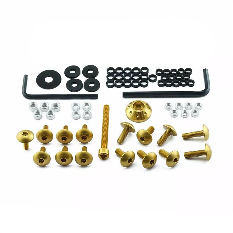 Kit viti carena Suzuki Gsx R 600 (2011-2016) ergal Oro Pro Bolt