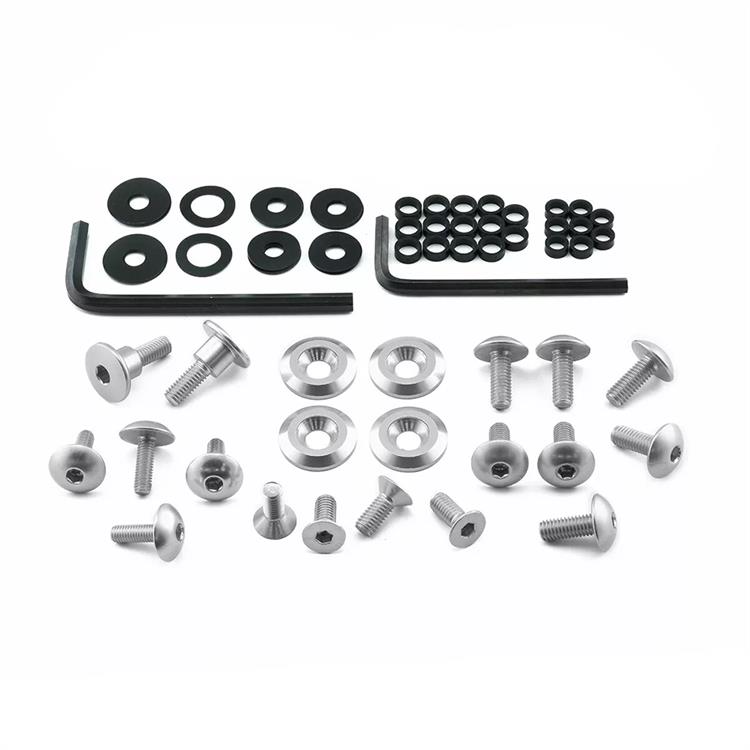 Kit viti carena Suzuki Gsx S 1000 ABS (2015-2020) ergal Argento Pro Bolt