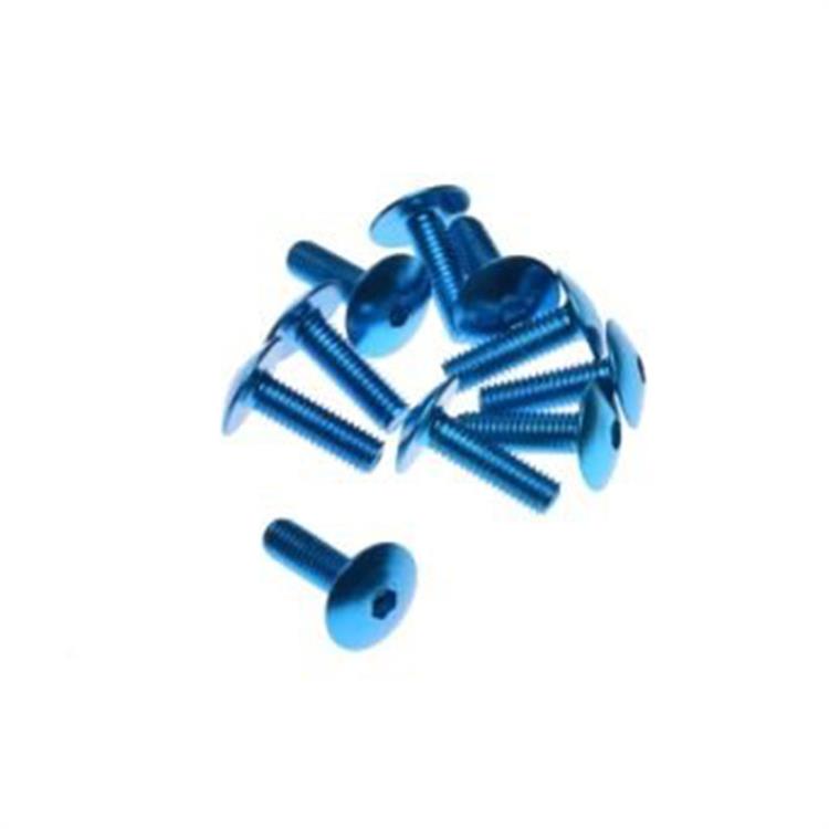 Kit viti in ergal TBEI M6x20 Blu (10pz)