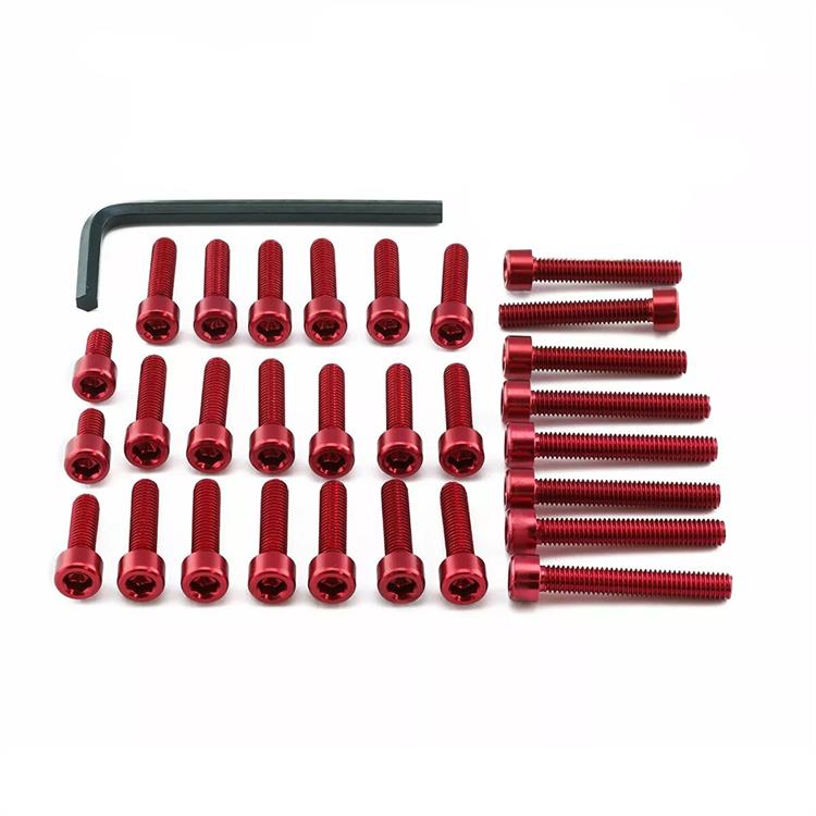 Kit viti motore Aprilia RSV4 1000 RF ABS (2015-2020) ergal Rosso Pro Bolt