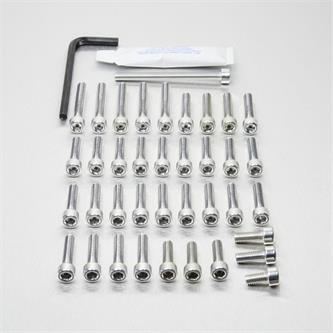 kit viti moto kawasaki ninja 650 abs urban 22 23 ergal argento pro bolt