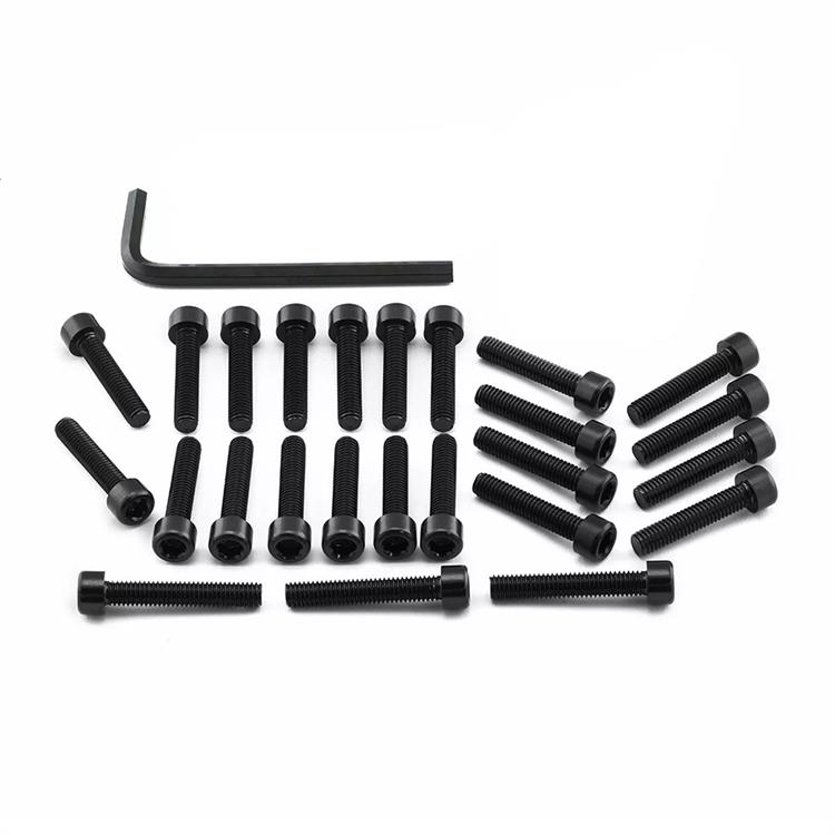 Kit viti motore Kawasaki Z 900 RS ABS (2018-2024) ergal Nero Pro Bolt