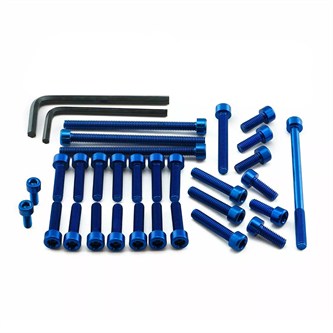 kit viti motore ducati monster 696 08 14 ergal blu pro bolt