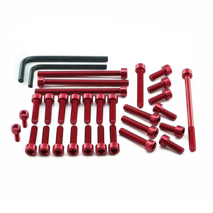 Kit viti motore Ducati Monster 696 (2008-2014) ergal Rosso Pro Bolt