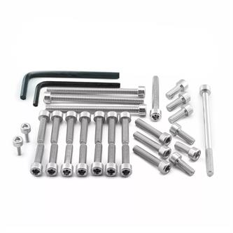 kit viti motore ducati monster 696 abs 10 14 ergal argento pro bolt