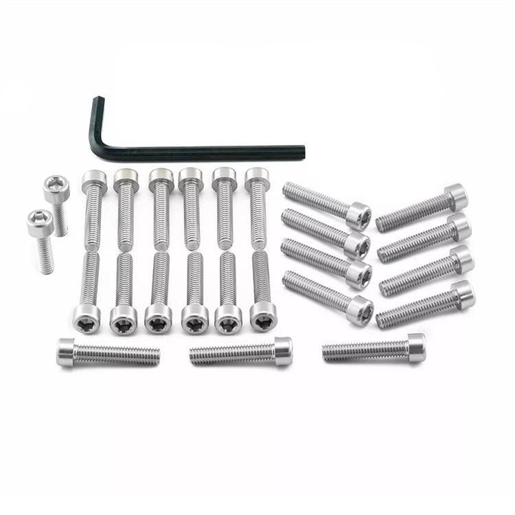 Kit viti motore Honda CBR 1000 RR ABS Fireblade (2017-2019) ergal Argento Pro Bolt