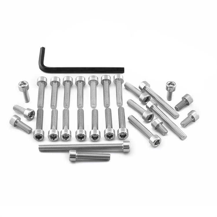 Kit viti motore Kawasaki EX 300 ABS Ninja 30th Anniversary Edition (2015) ergal Argento Pro Bolt