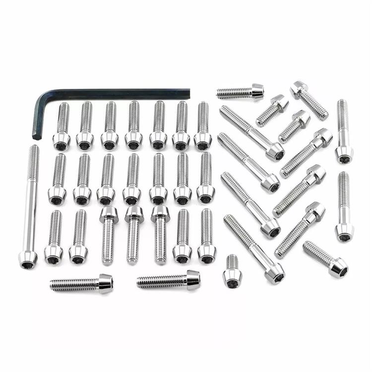 Kit viti motore Kawasaki Ninja 650 ABS Urban (2022-2023) ergal Argento Pro Bolt