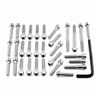 kit viti motore kawasaki z 900 18 19 ergal argento pro bolt