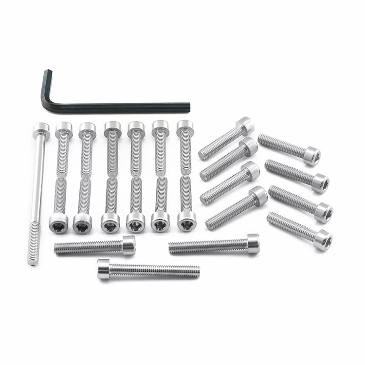 Kit viti motore Suzuki GSX R 1000 R ABS (2017-2024) ergal Argento Pro Bolt