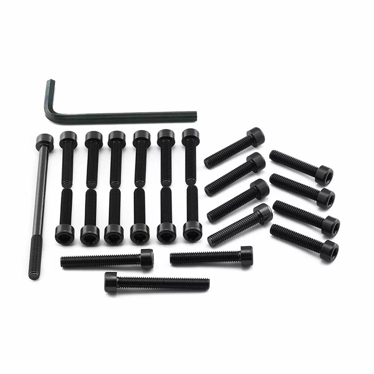 Kit viti motore Suzuki GSX R 1000 R ABS (2017-2024) ergal Nero Pro Bolt