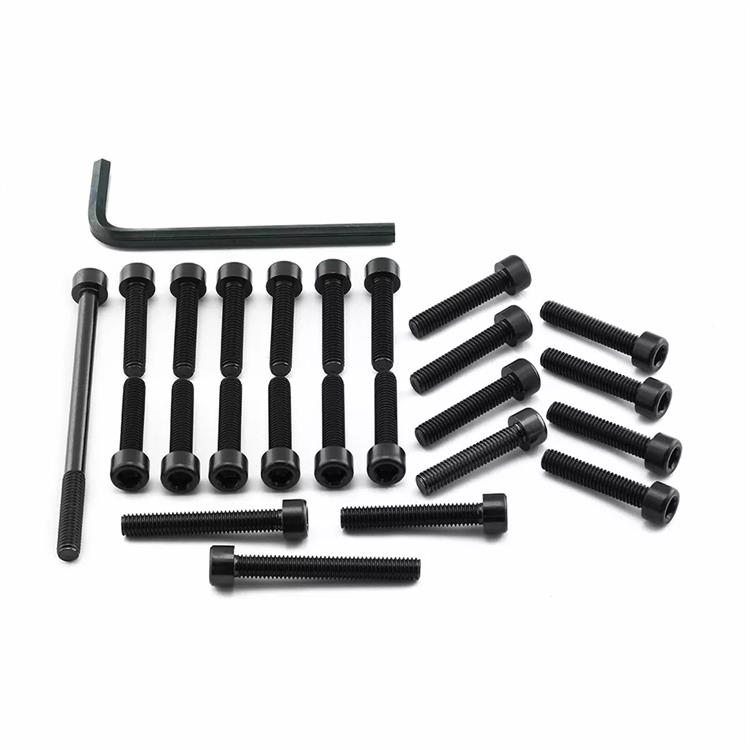 Kit viti motore Suzuki GSX R 1000 R ABS (2017-2024) ergal Nero Pro Bolt