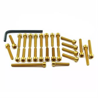 kit viti motore suzuki gsx r 1000 z commemorative edition 16 ergal oro pro bolt ergal gold pro bolt