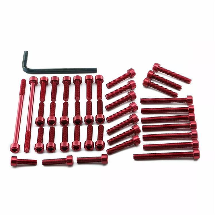 Kit viti motore Yamaha MT 03 660 (2006-2013) ergal Rosso Pro Bolt