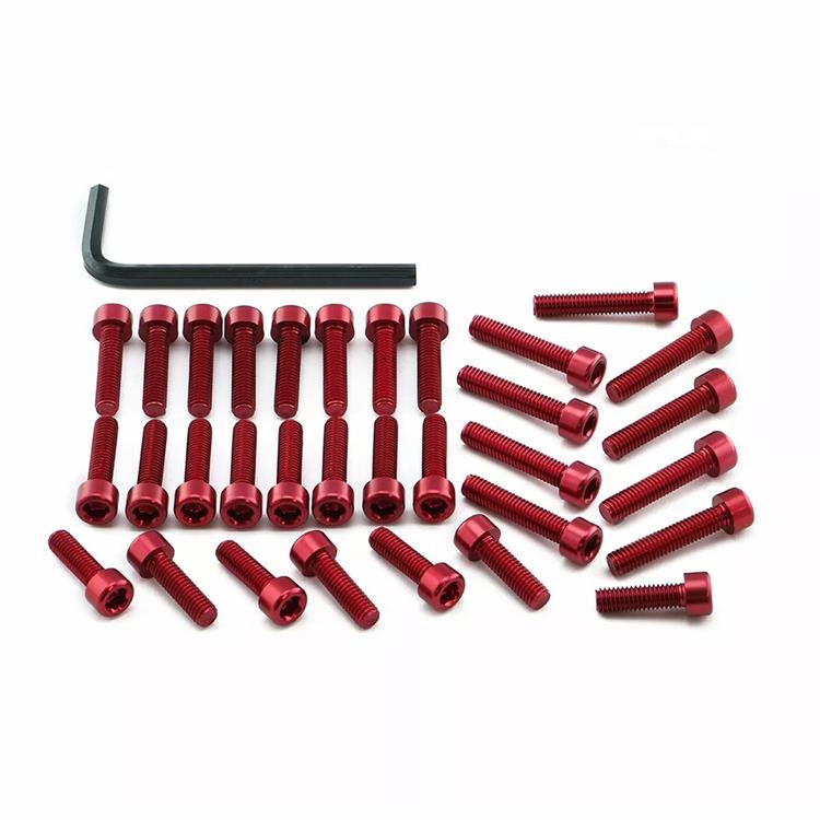 Kit viti motore Yamaha MT 07 ABS (2018-2022) ergal Rosso Pro Bolt