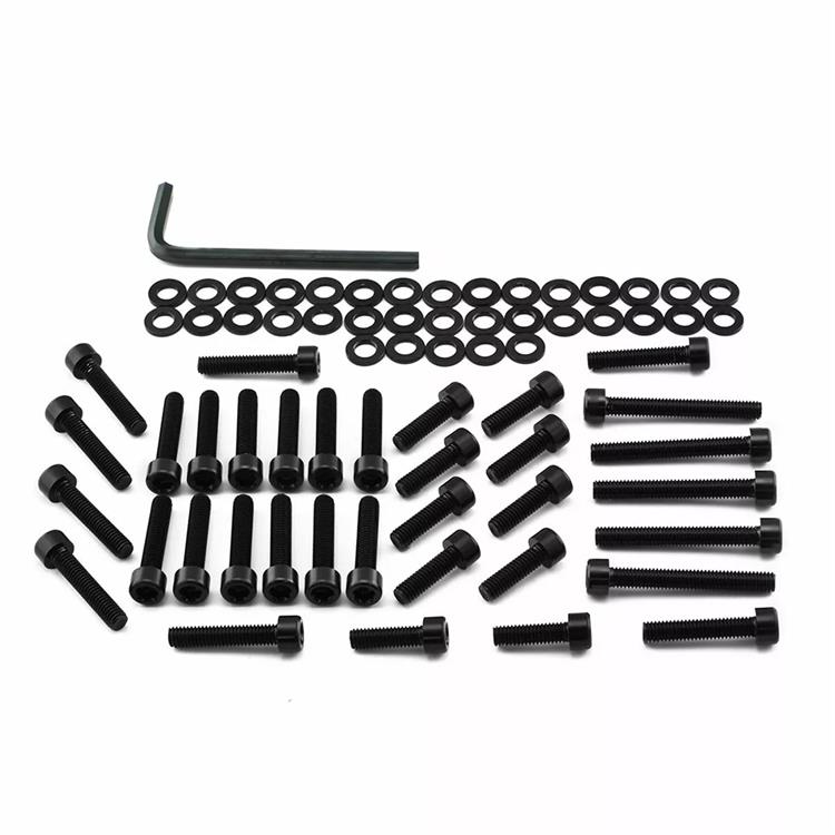 Kit viti motore Yamaha MT 09 (2014-2016) ergal Nero Pro Bolt