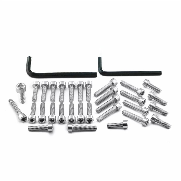 Kit viti motore Yamaha YZF R6 600 GP WGP 50th Anniversary (2012) ergal Argento Pro Bolt