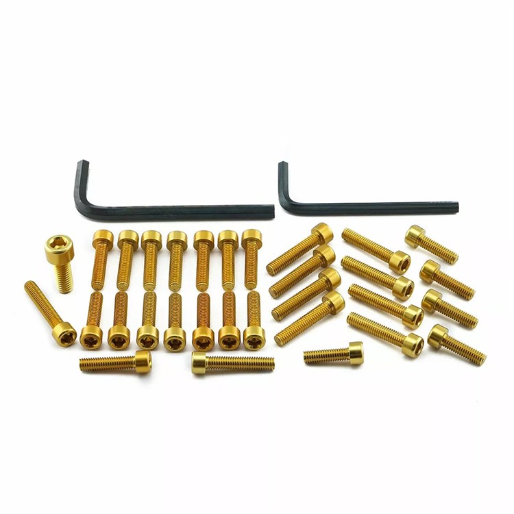 Kit viti motore Yamaha YZF R6 600 GP WGP 50th Anniversary (2012) ergal Oro Pro Bolt