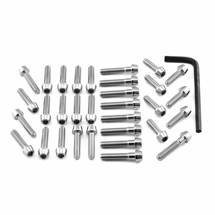 Kit viti motore Yamaha YZF R6 600 R6 RACE (2021-2024) ergal Argento Pro Bolt