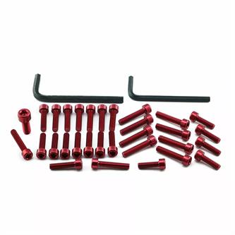 kit viti motore yamaha yzf r6 600 s 06 09 ergal rosso pro bolt