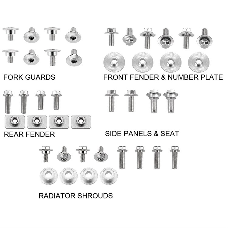 Kit viti plastiche Honda CRF 250 R (2010-2013)