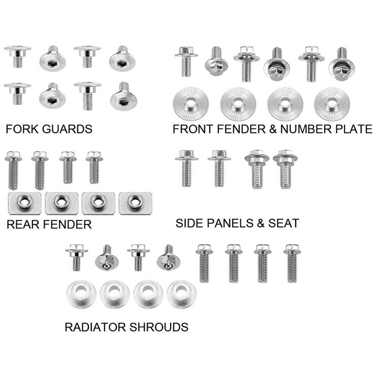 Kit viti plastiche Honda CRF 250 R (10-13)