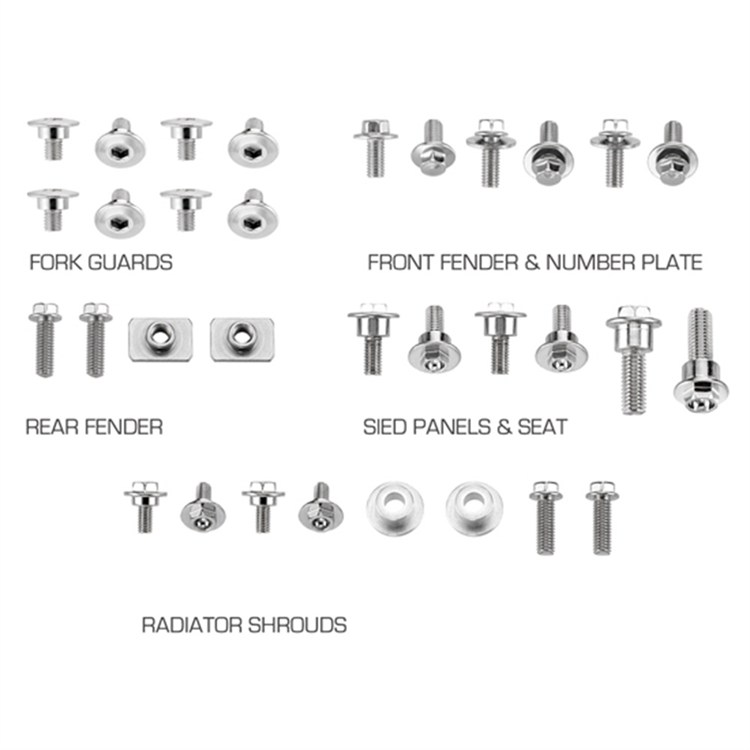Kit viti plastiche Honda CRF 250 R (2014-2017)