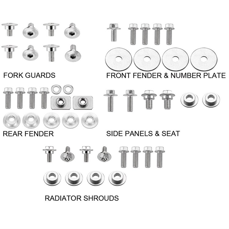 Kit viti plastiche Honda CRF 450 X (2005-2016)