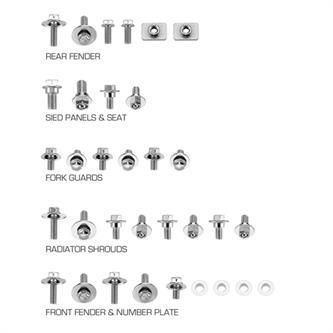 kit viti plastiche kawasaki kx 250 f 04 16