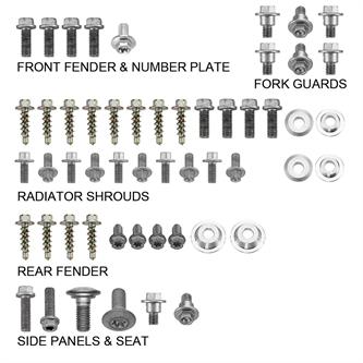 kit viti plastiche ktm 350 exc f 17 21