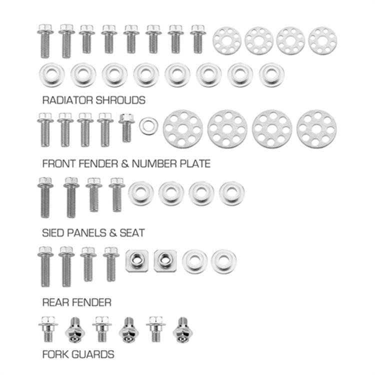 Kit viti plastiche Suzuki RMZ 250 (2010-2018)