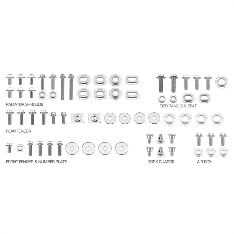 Kit viti plastiche Yamaha WR 450 F (2016-2019)