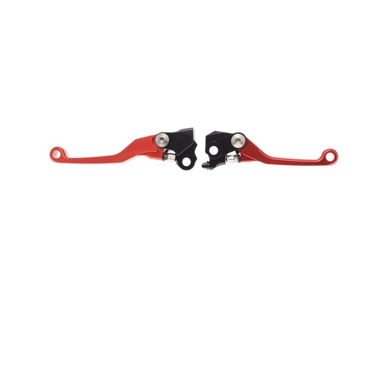 Leva freno e frizione CNC antirottura Honda CRF 250 R (2007-2024) Rosso