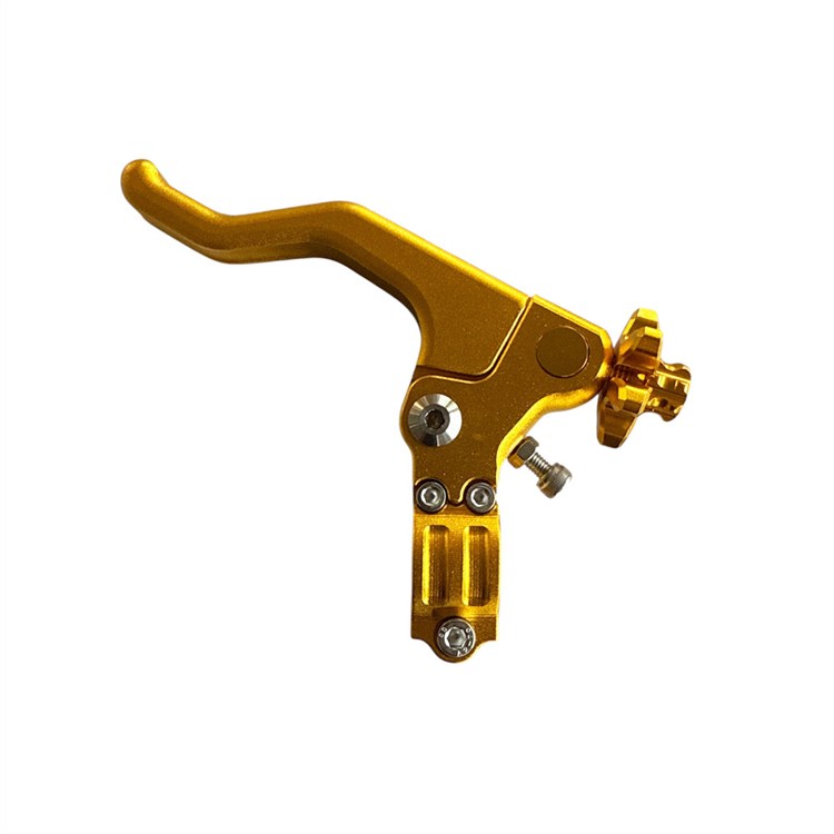 Leva frizione corta CNC Oro