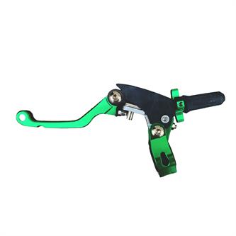 leva frizione registrabile pieghevole verde