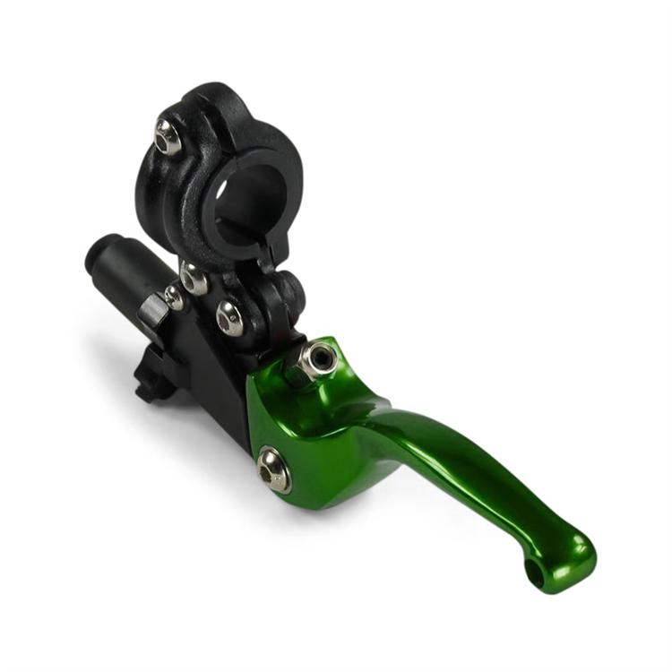 Leva frizione VOLT Racing registrabile/pieghevole Verde