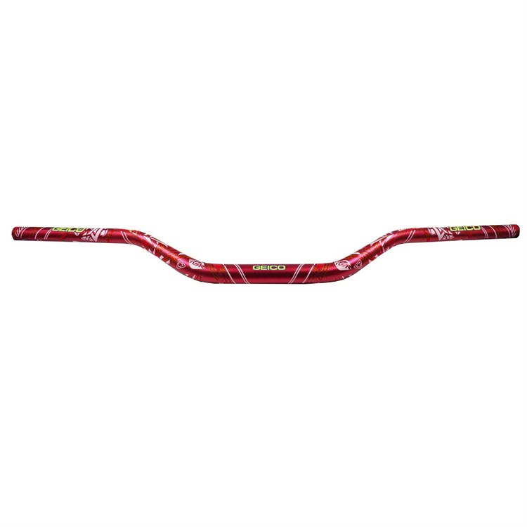 Manubrio Geico piega bassa Rosso 28 mm