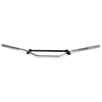manubrio in alluminio 22 mm pitbike piega bassa