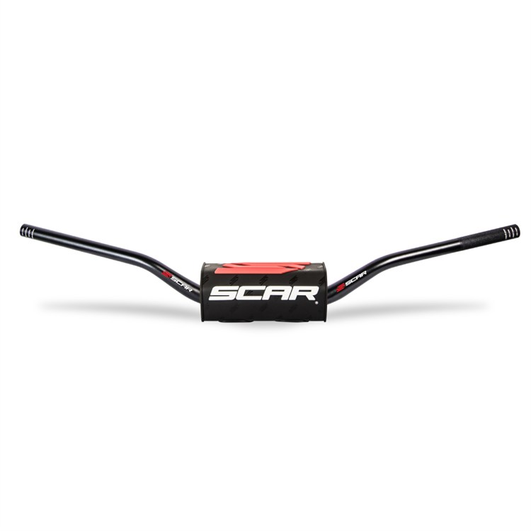 Manubrio Scar 28 mm O2 piega RC Nero-Nero