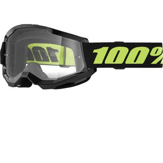 mascherina strata nera gialla lente chiara