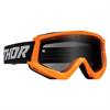 Mascherina THOR Combat Arancione Nera - lente scura in Mascherine Motocross