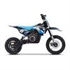 Minicross elettrico 1000 Watt Hiro Rocket 12/10 Blu in Minimoto
