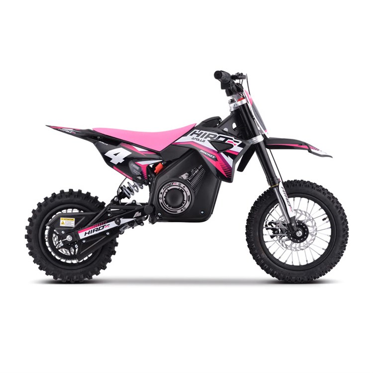 Minicross elettrico 1000 Watt Hiro Rocket 12/10 Rosa