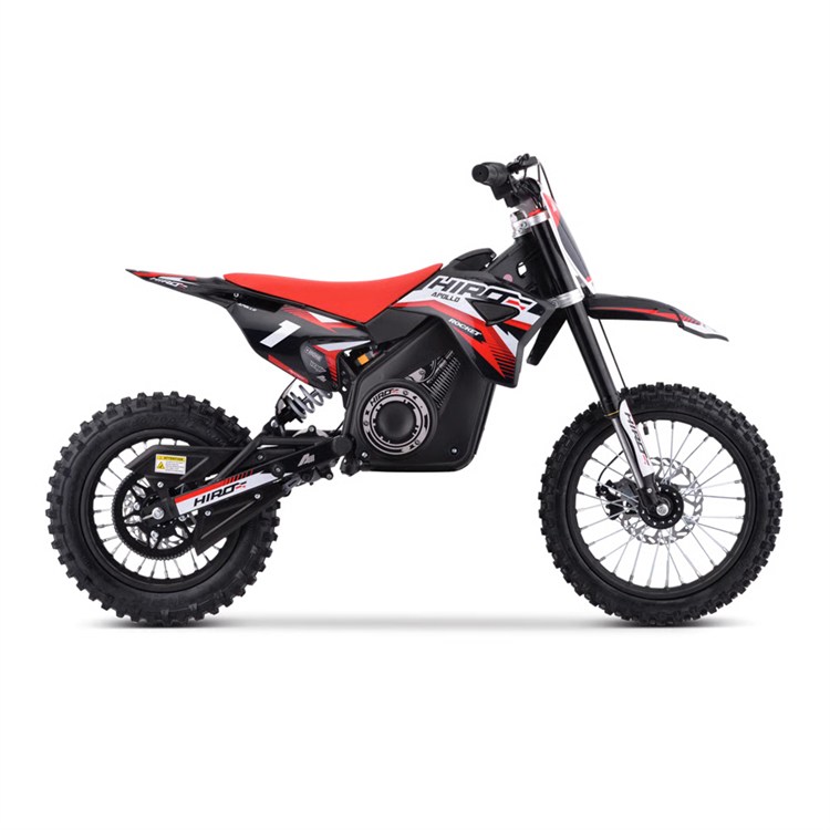Minicross elettrico 1300 Watt Hiro Rocket 14/12 Rosso